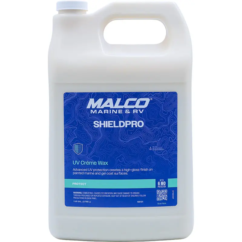 Malco Shieldpro Uv-Resistant Cream Wax – 1-Gallon Marine & Automotive Protection 1