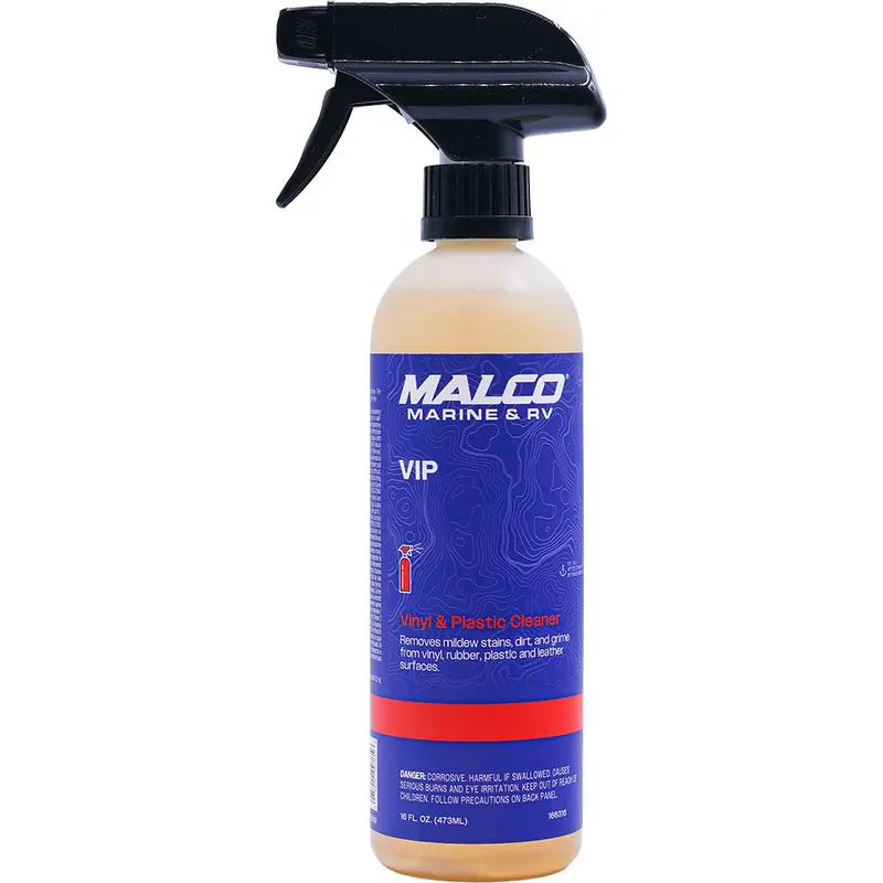 Malco Vip Vinyl & Plastic Cleaner – 16-Ounce Non-Streaking Restorative Formula 1