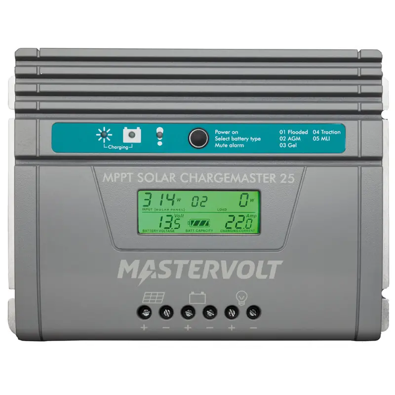Mastervolt Scm25 Mppt Solar Charge Controller – 25A, Marine & Off-Grid Ready [131902500] 1