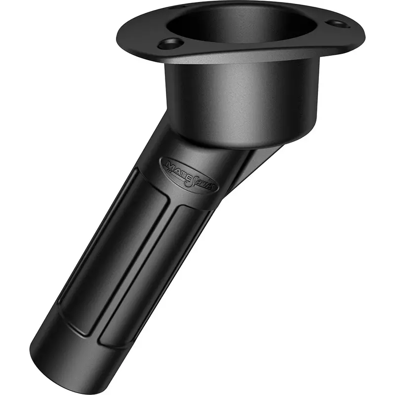 Mate Series Black Plastic Rod Cup Holder With 30° Opening And Oval Top – Model P2030Db 1