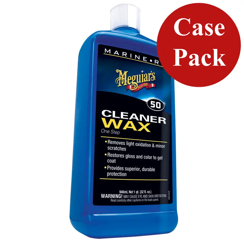 Meguiar’S Boat & Rv Cleaner Wax – 32 Oz Bottle (Case Of 6) [M5032Case] 1