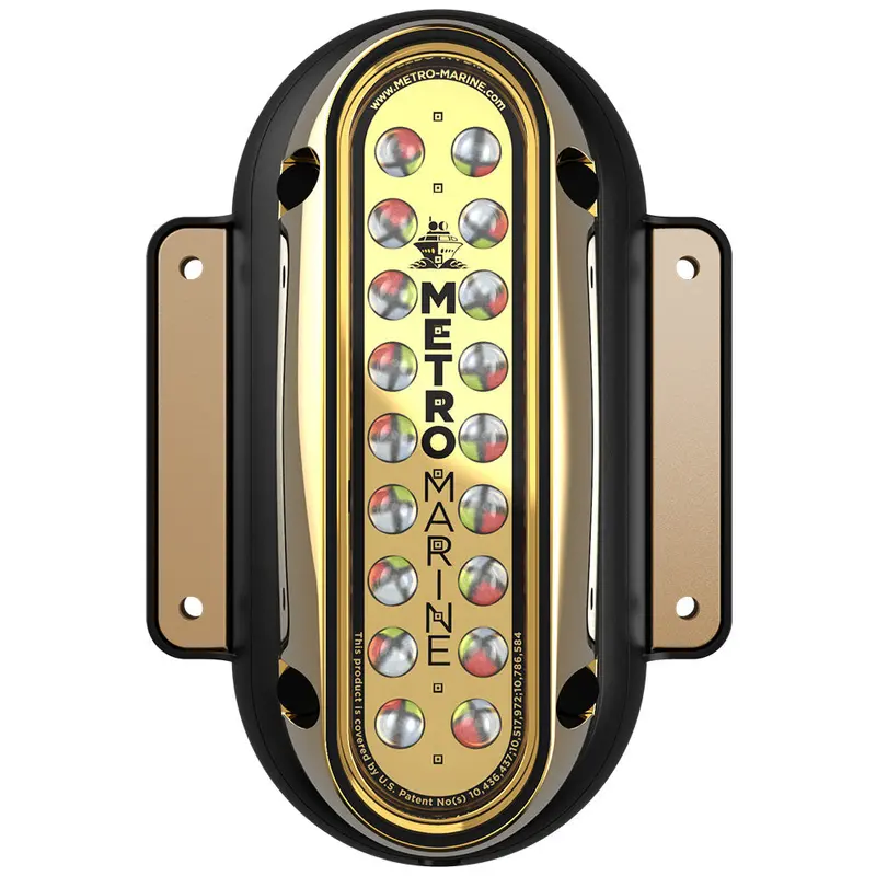 Metro Marine Vertical Surface-Mount Full-Spectrum Rgbw Led Light – 45° Beam [F-Sme1-V-Fs-45] 1
