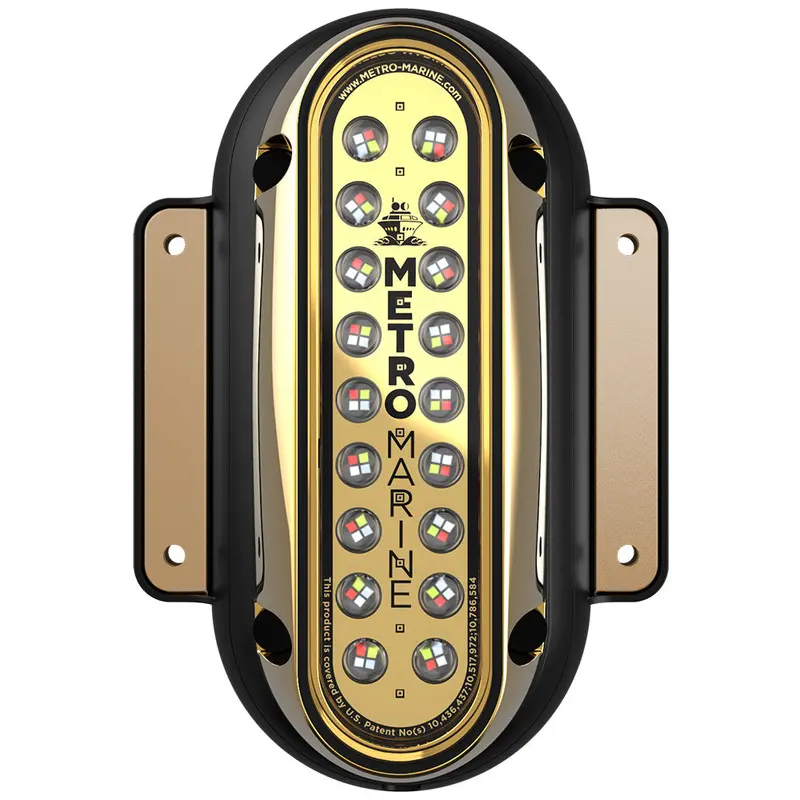 Metro Marine Vertical Surface-Mount Full-Spectrum Rgbw Led Light – 90° Beam [F-Sme1-V-Fs-90] 1