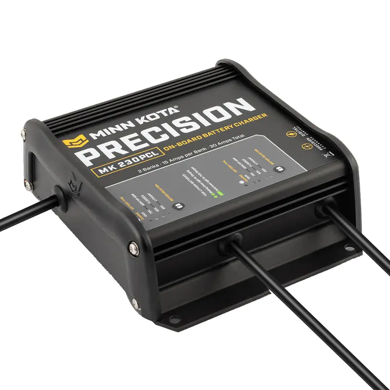 Minn Kota Mk-230 Onboard 2-Bank 15A Lithium-Ion Optimized Precision Charger 1
