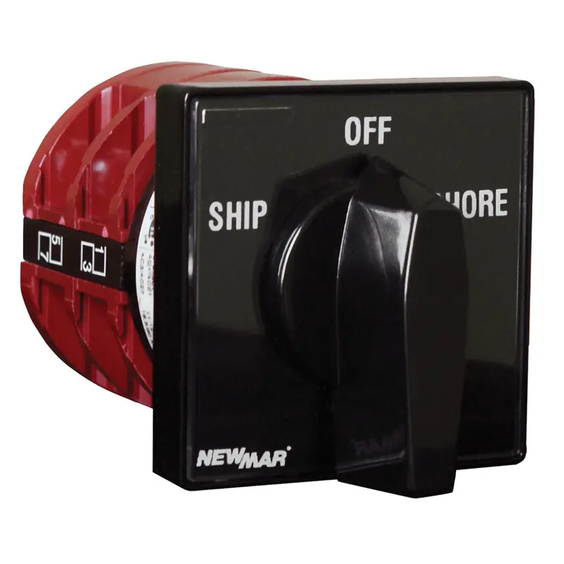 Newmar 3-Position Ac Power Selector Switch – Stainless Steel Housing [Ss Switch3] 1
