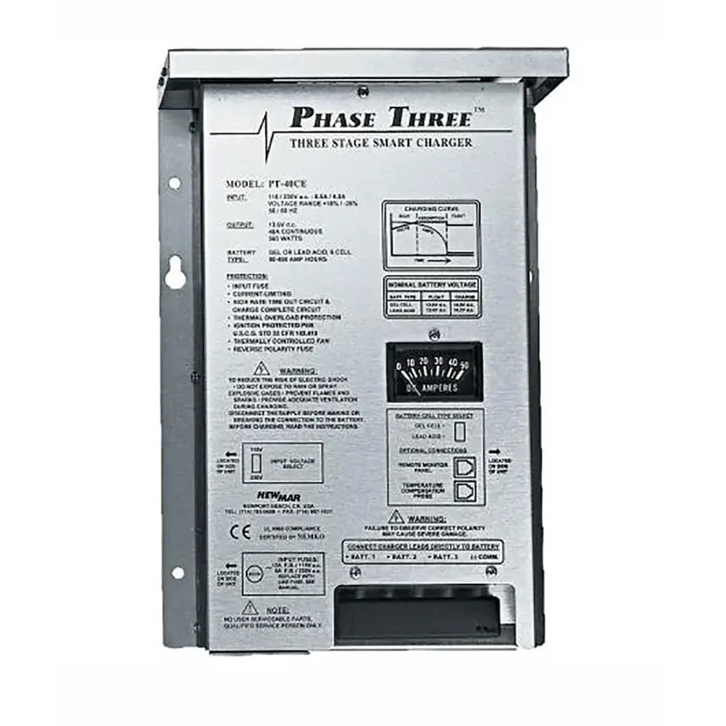 Newmar Pt-24-13W 24V Waterproof Battery Charger – 13A, Rugged Enclosure 1