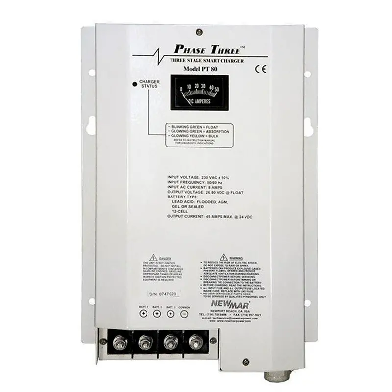 Newmar Pt-80 Multi-Stage Battery Charger – 80A, 12V 1