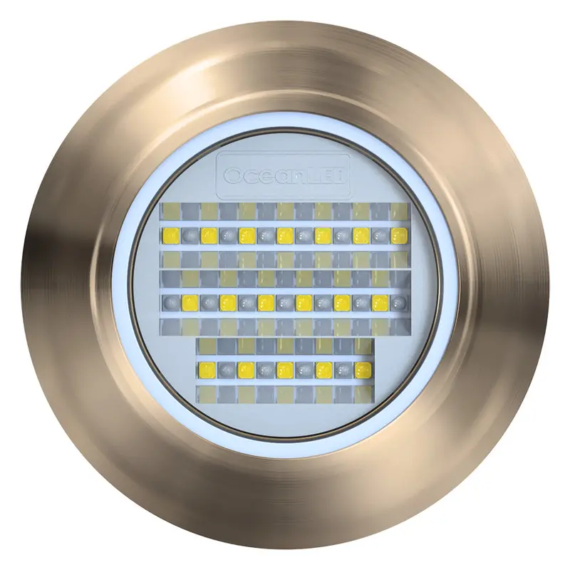 Oceanled E6 Thru-Hull Light – Dual-Color Blue/White, Dmx-Ready (E6Th009Bw) 1