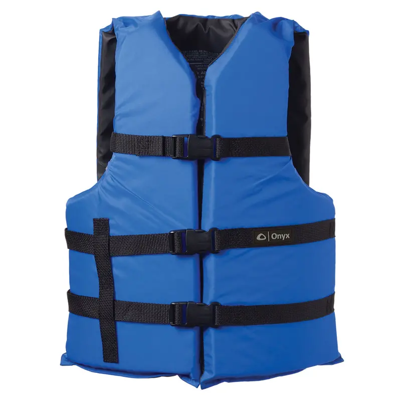 Onyx Adult Universal Nylon Life Jacket – Blue, Uscg-Approved Type Iii (103000-500-004-12) 1