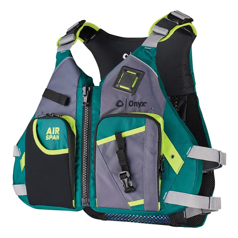 Onyx Airspan Angler Inflatable Life Jacket – Green, Xl/2X Size 1