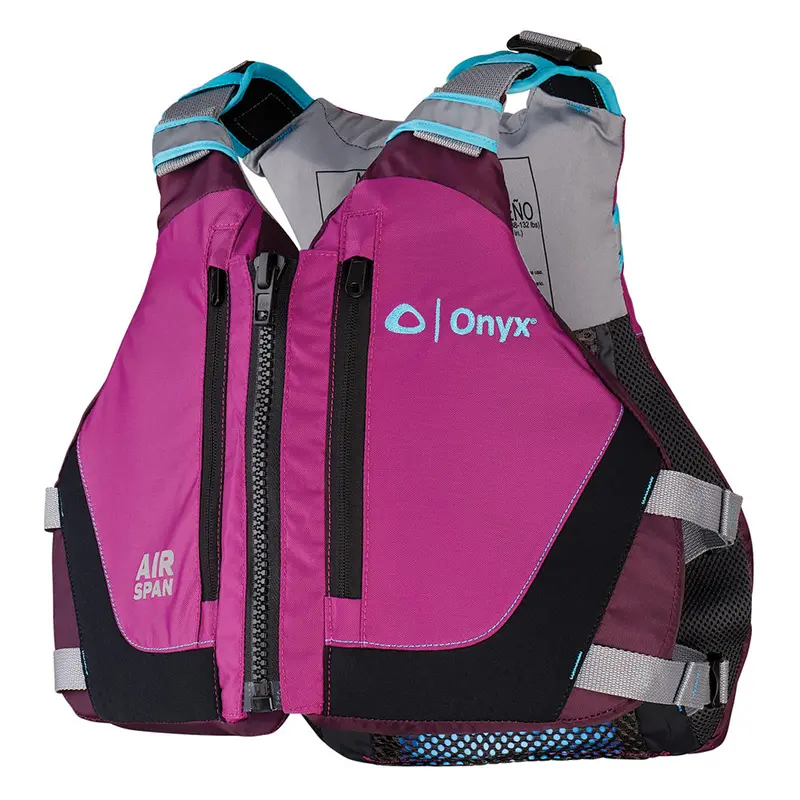 Onyx Airspan Breeze Inflatable Life Jacket – Purple, Medium/Large Size 1