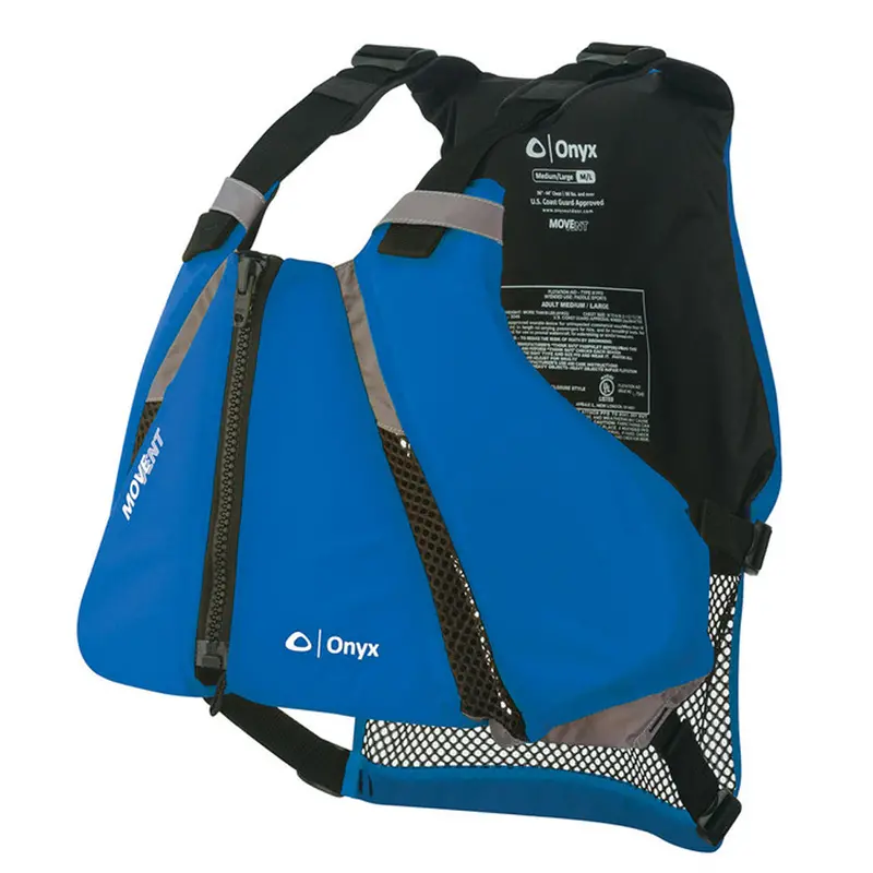 Onyx Movevent Curve Paddle Sports Life Vest – Xl/2X, Blue Type Iii 1