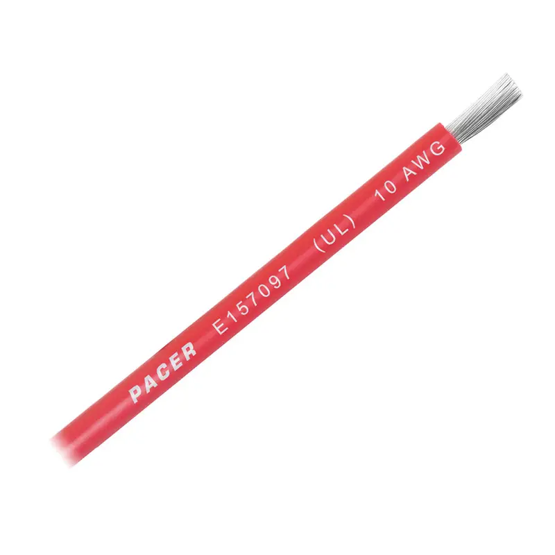 Pacer 10 Awg Red Battery Cable – Low-Resistance Marine Wiring 1