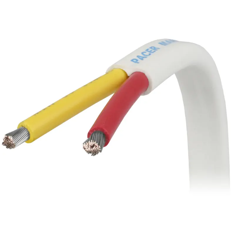 Pacer 12/2 Awg Flat Safety Duplex Cable (Red/Yellow), 500-Foot Spool [W12/2Ryw-500] 1