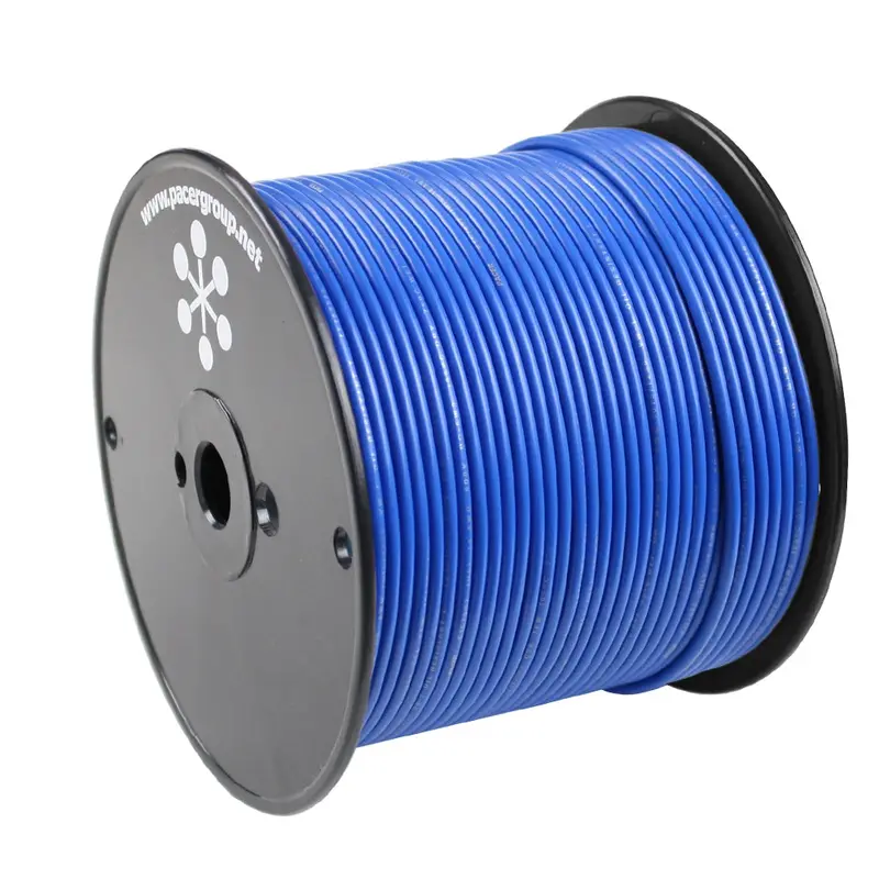 Pacer 14 Awg Blue Primary Wire Roll – 500 Feet 1