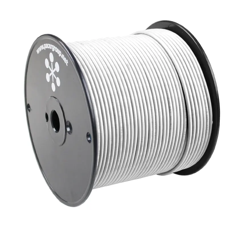 Pacer 14 Awg White Primary Wire – 500-Foot Roll [Wul14Wh-500] 1