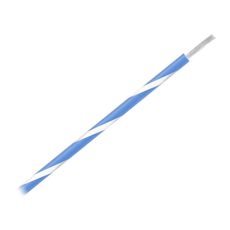 Pacer 16-Awg Blue-With-White-Stripe Marine Wire – 500-Foot Spool 1