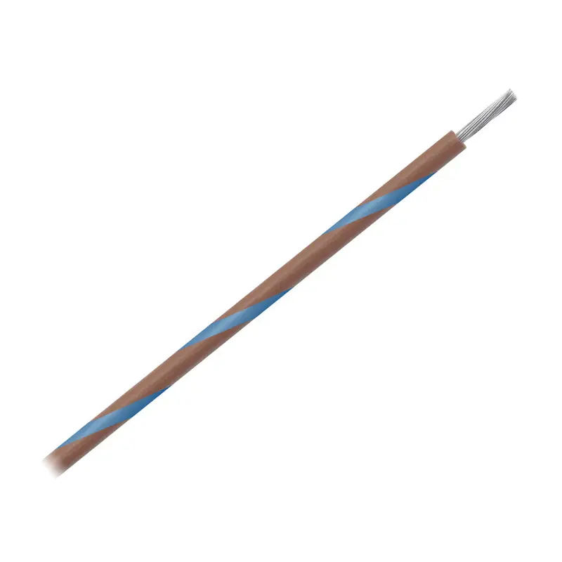 Pacer 16-Awg Brown-With-Blue-Stripe Marine Wire – 500-Foot Spool 1