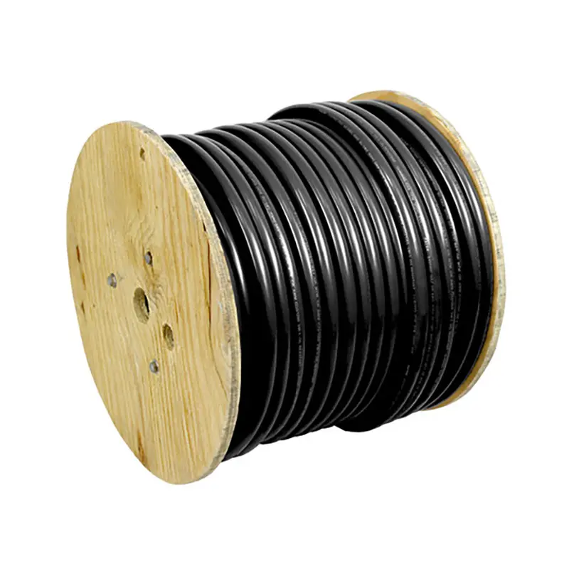Pacer Black 1/0 Awg Marine Battery Cable – 250 Foot Spool 1