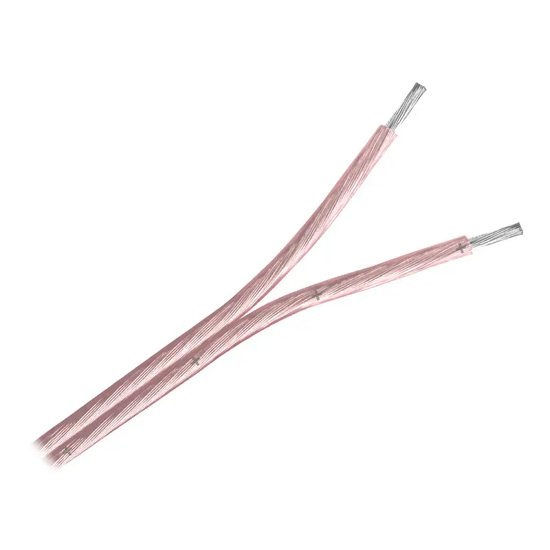 Pacer Clear 18/2 Awg Speaker Cable – 250-Foot Bulk Spool For Compact Audio Setups 1