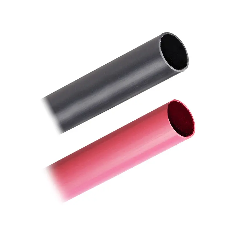 Pacer Heavy-Wall Heat Shrink Tubing – 3/4" X 3", Black & Red Combo Pack (2 Pcs) 1