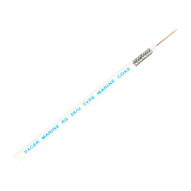 Pacer Mrg59Uw-150 Rg-59/Uw Coax Cable – 150-Foot White Uv-Stable Version 1