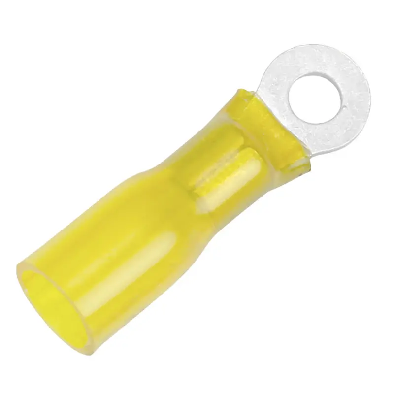 Pacer Te10-10R-25 Heat Shrink Ring Terminal – 12–10 Awg, #10 Stud, 25-Pack 1