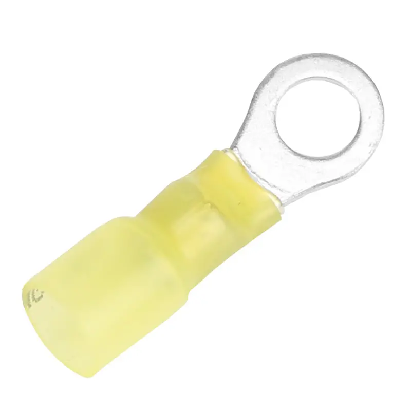 Pacer Te10-14R-100 Heat Shrink Ring Terminal – 12–10 Awg, 1/4" Stud, 100-Pack 1
