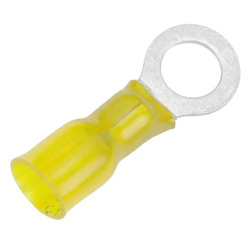 Pacer Te10-56R-100 Heat Shrink Ring Terminal – 12–10 Awg, 5/16" Stud, 100-Pack 1