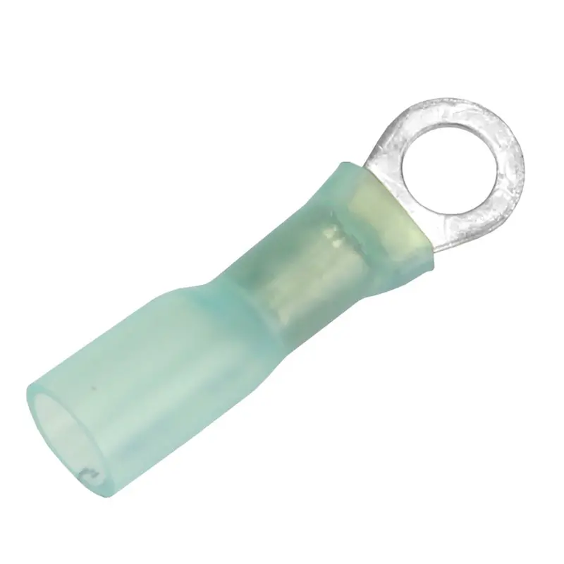 Pacer Te14-10R-100 Heat Shrink Ring Terminal – 16–14 Awg, #10 Stud, 100-Pack 1