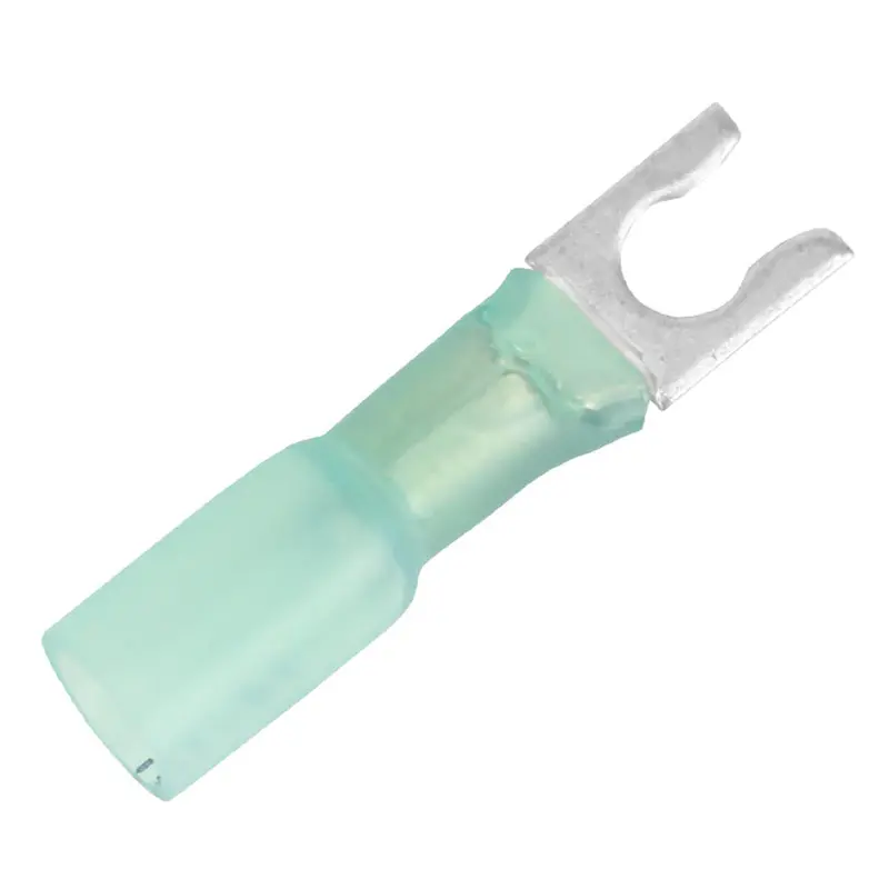 Pacer Te14-10Slf-25 Heat Shrink Spade Terminal – 16–14 Awg, #10 Stud, 25-Pack 1