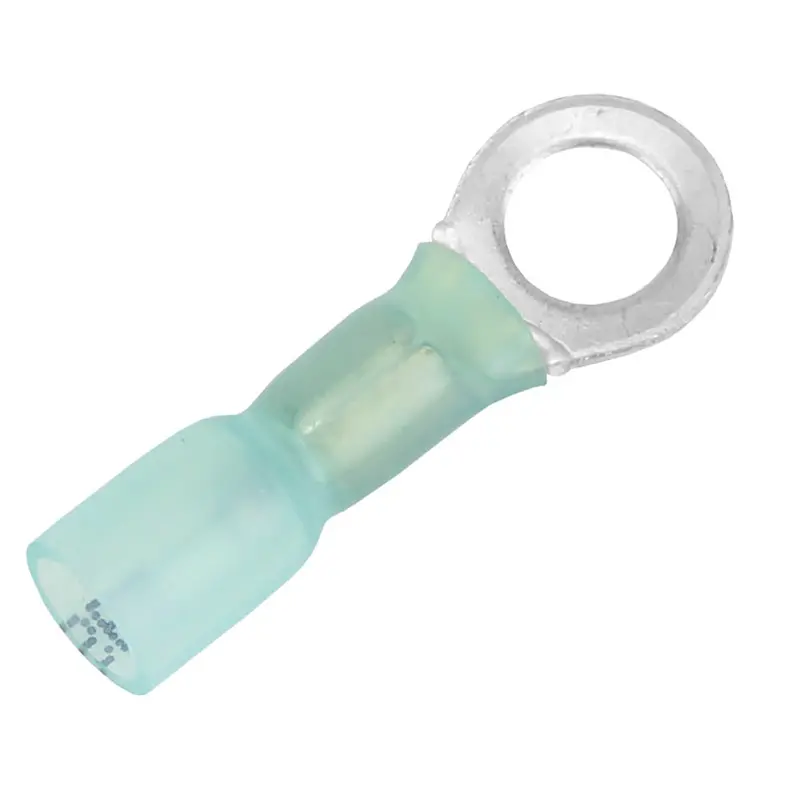 Pacer Te14-14R-25 Heat Shrink Ring Terminal – 16–14 Awg, 1/4" Stud, 25-Pack 1
