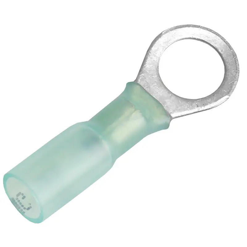 Pacer Te14-56R-100 Heat Shrink Ring Terminal – 16–14 Awg, 5/16" Stud, 100-Pack 1