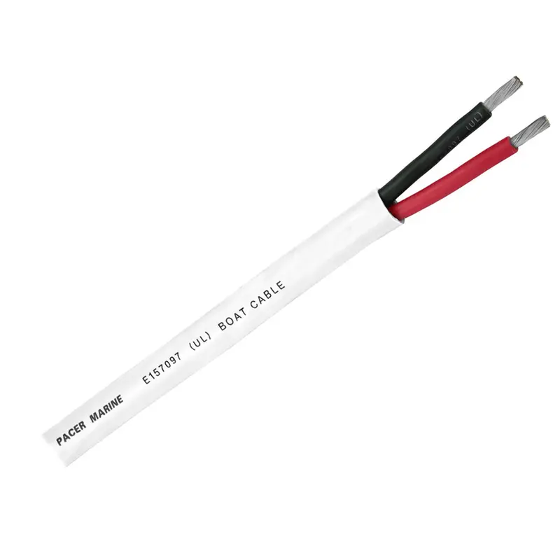 Pacer Wr16/2Dc-100 Round Duplex Cable – 100 Ft, 16 Awg, Red/Black 1
