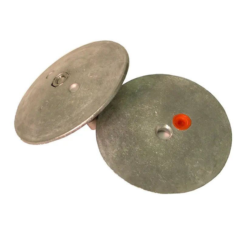 Performance Metals R3750Z Zinc Anode – 3-3/4" Rudder Or Trim Tab Protection 1