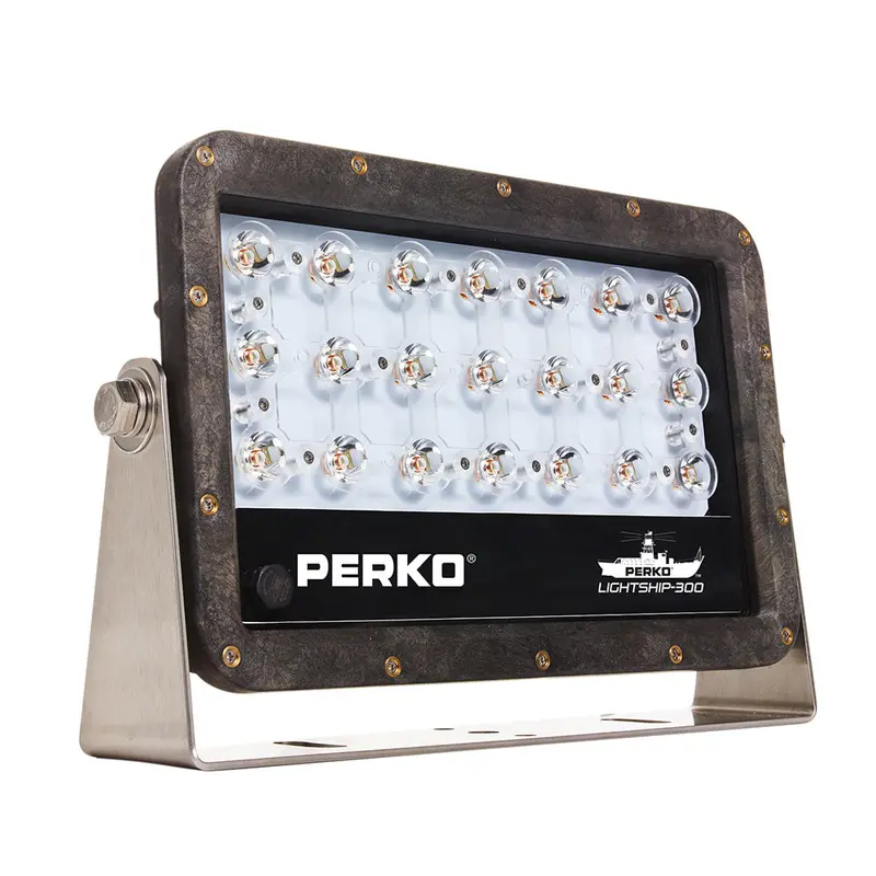 Perko 1643100F0B Lightship 100 Led Floodlight – 12/24V, Black Housing 1