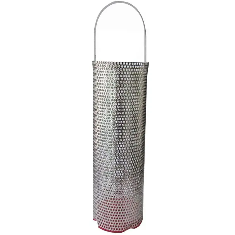 Perko 304 Stainless Steel Strainer Basket – Size 8 For 1-1/2" Fittings [049300899D] 1