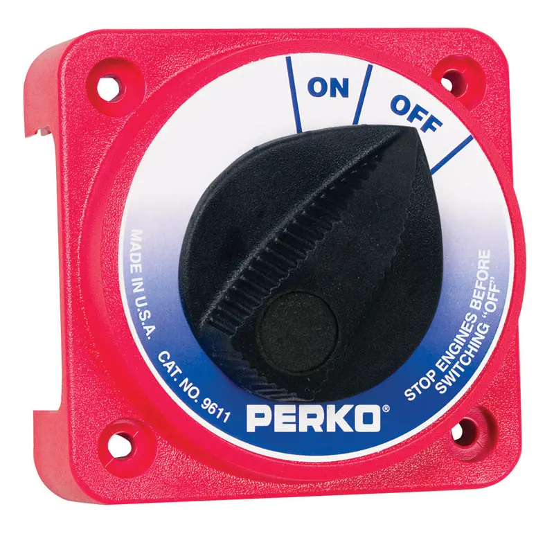 Perko 9611Dp Compact Medium-Duty Main Battery Disconnect Switch 1