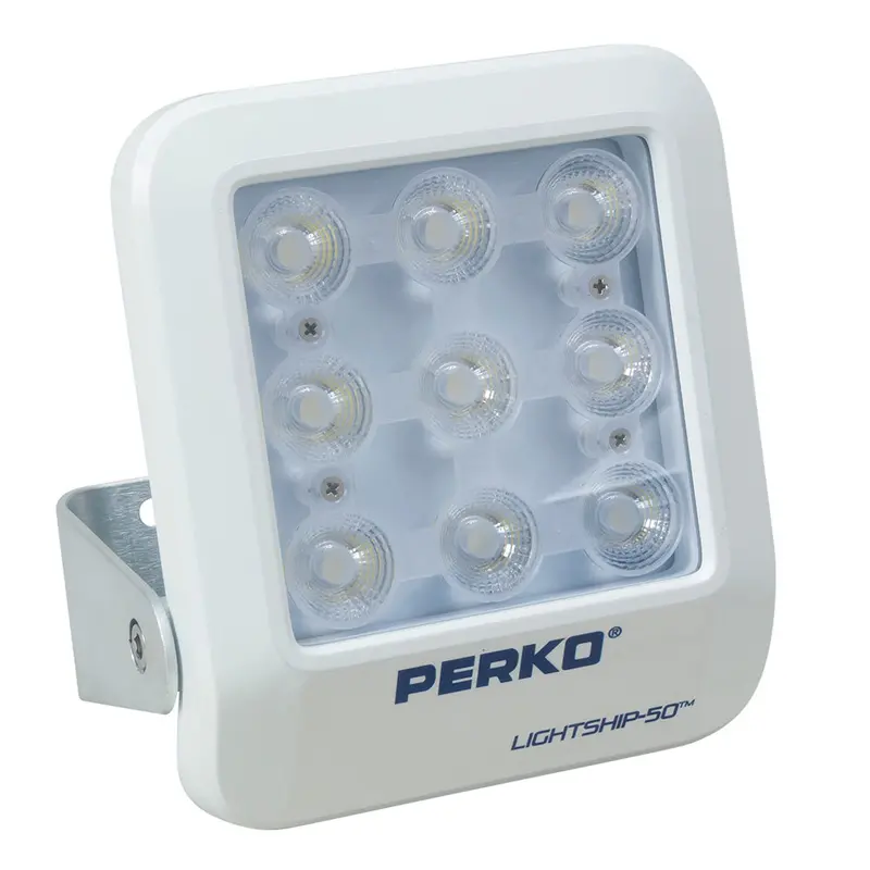 Perko Lightship 50 Led Spotlight – 12V/24V Dc, White Housing [1643050S0W] 1