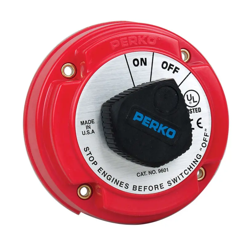 Perko Medium-Duty Battery Disconnect Switch – 250A Continuous, 12–32V Dc (Model 9601Dp) 1