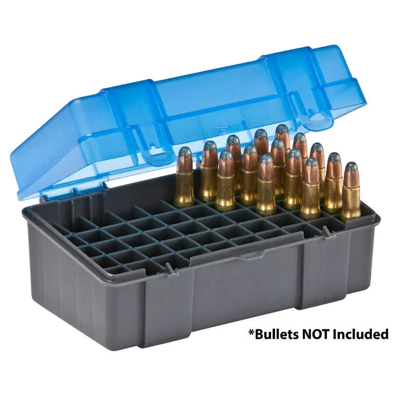 Plano Compact Rifle Cartridge Case – Holds 50 Rounds (Model 122850) 1