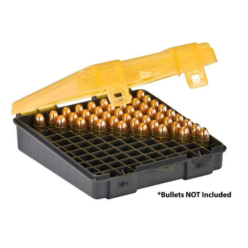 Plano Handgun Ammo Storage Box – 100-Round Capacity (Model 122400) 1