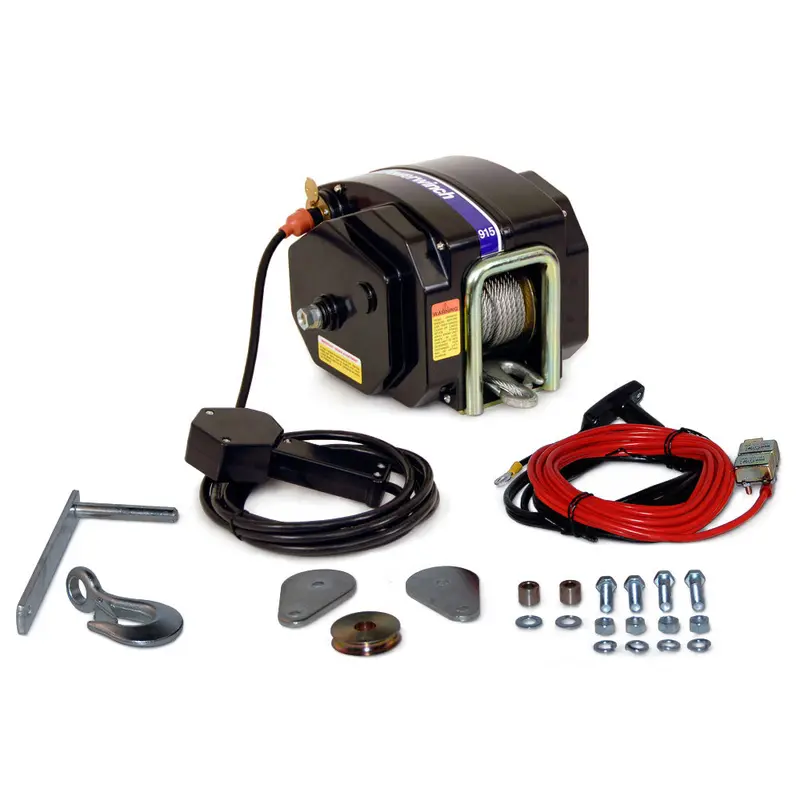 Powerwinch 915 Heavy-Duty Trailer Winch With 1500-Lb Capacity And Gear Reduction 1
