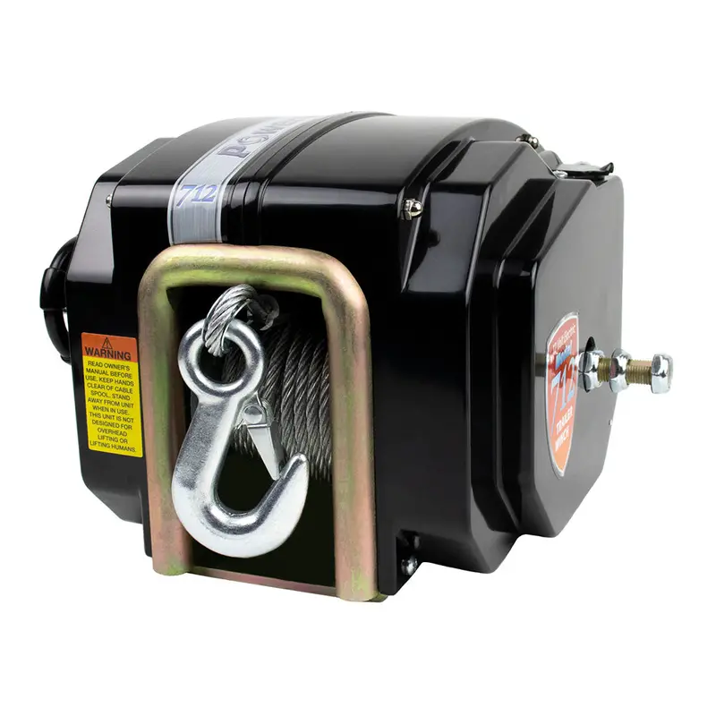 Powerwinch P77712-S Trailer Winch With 20-Foot Polyester Strap – Model 712A 1