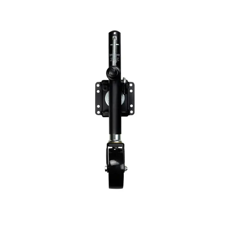 Powerwinch Select Series 1200 Lb Bolt-On Single-Wheel Trailer Jack – Carbon Black Finish 1