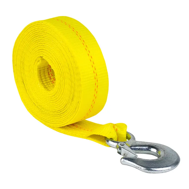 Powerwinch Tow-Tight 2-Inch X 20-Foot Yellow Winch Strap For Trailers And Boats 1