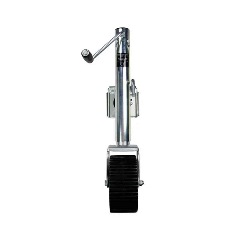 Powerwinch Utility Series 1500-Lb Weld-On Wide Single-Wheel Jack – Zinc-Coated 1