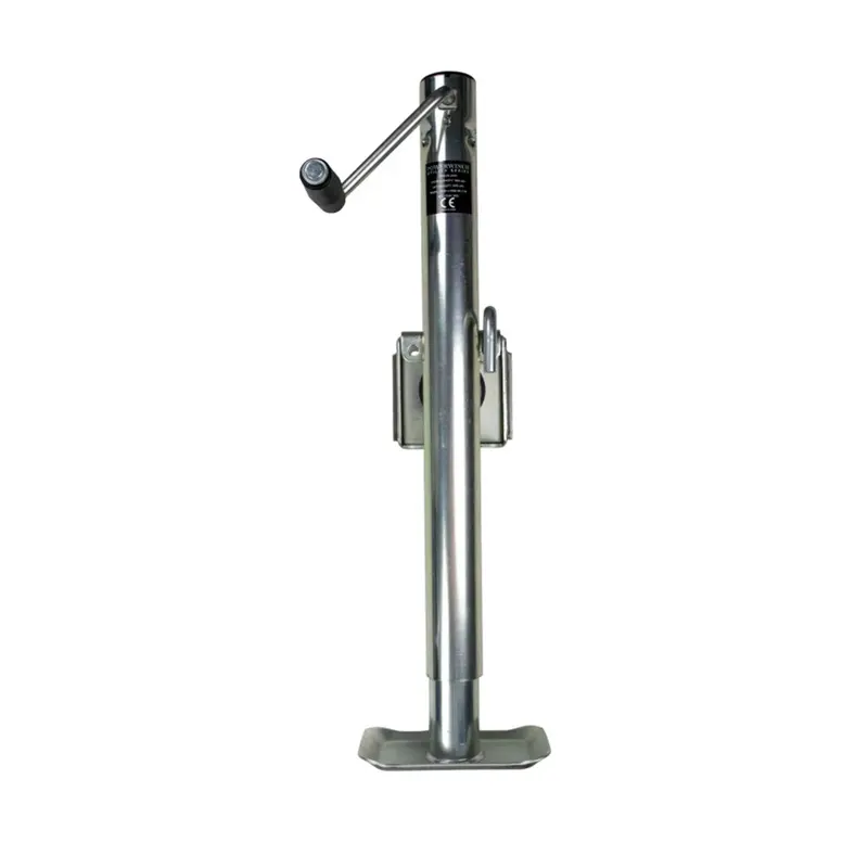 Powerwinch Utility Series 2500-Lb Weld-On Jack With Flat Base And Zinc Coating 1