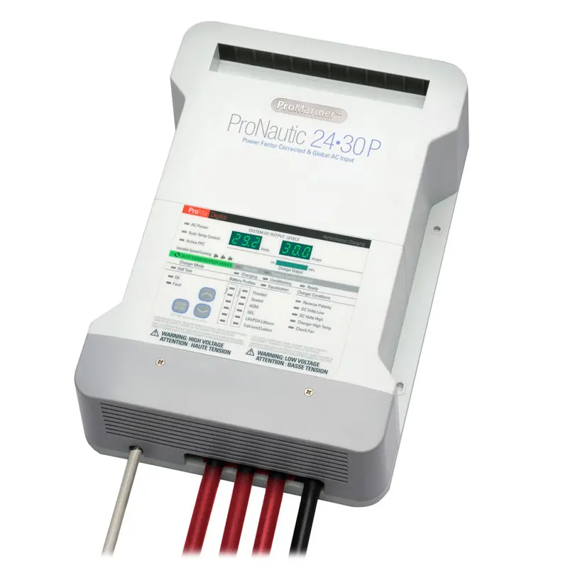 Promariner Pronautic 2430P – 24V, 30-Amp, 3-Bank Marine Battery Charger 1