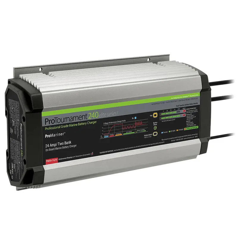 Promariner Protournament 240 Elite Series3 – 3-Bank Onboard Marine Battery Charger 1